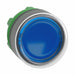 Flush Push Button Blue No Lamp 22mm