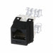 Jack Module 22.86 mm H Black