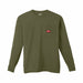 Work Shirt 2XL Olive Green Men s