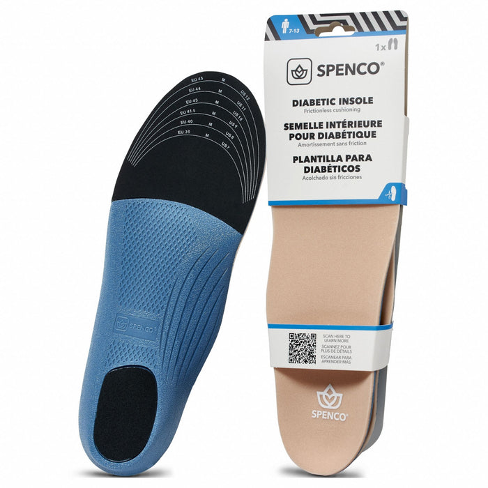 Insole Blue Black and Beige Men 7-13 PR