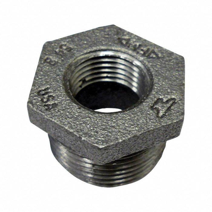 Hex Bushing Cast Iron 2 x 1 in NPT