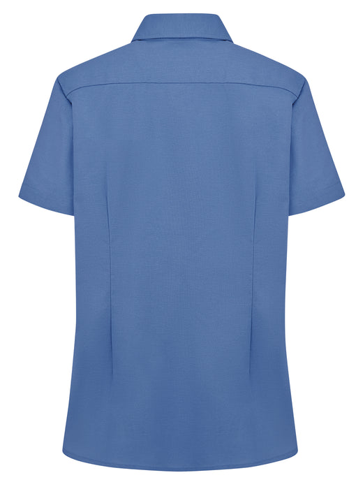 Women's Short-Sleeve Stretch Oxford Shirt