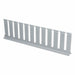 Divider Wall 4 In H Slotted Gray PVC