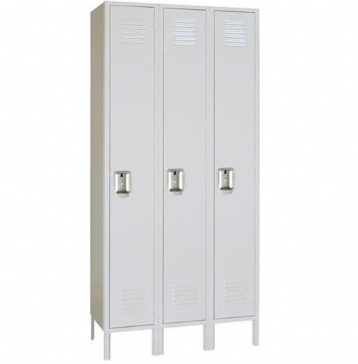 Lckr 1x3Lckr Mnrl Gry 66 x36 x18 UnAssm