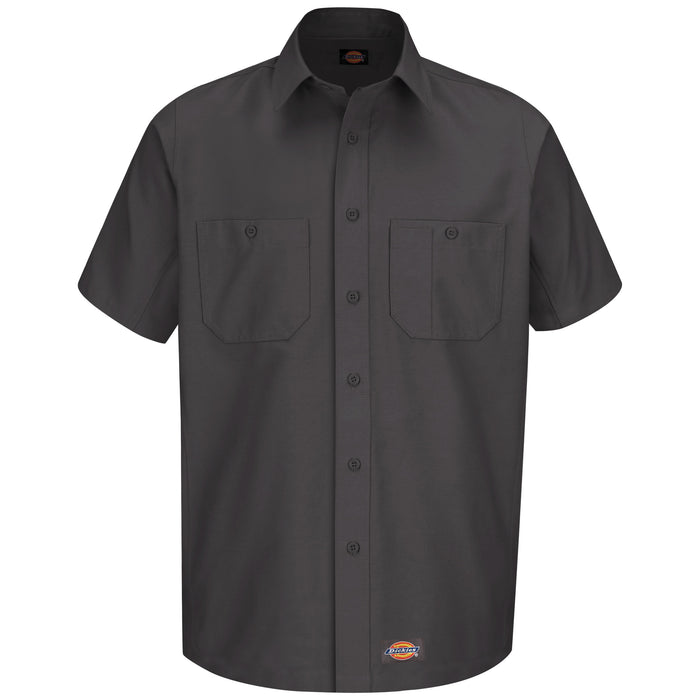 Men's Canvas Short-Sleeve Work Shirt