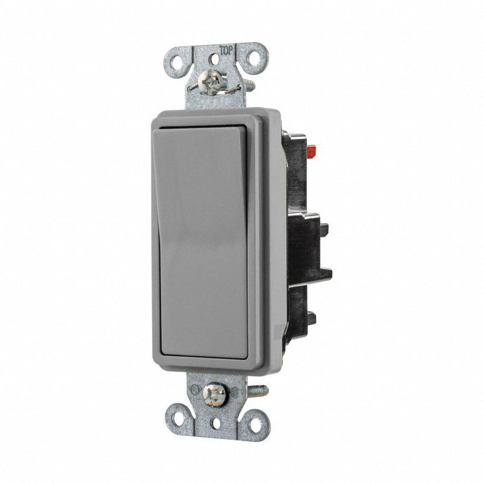 Wall Switch Gray 15 A 4.1 in H