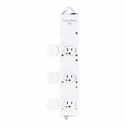 OutletStrip White 12-3/16in 6Outlets