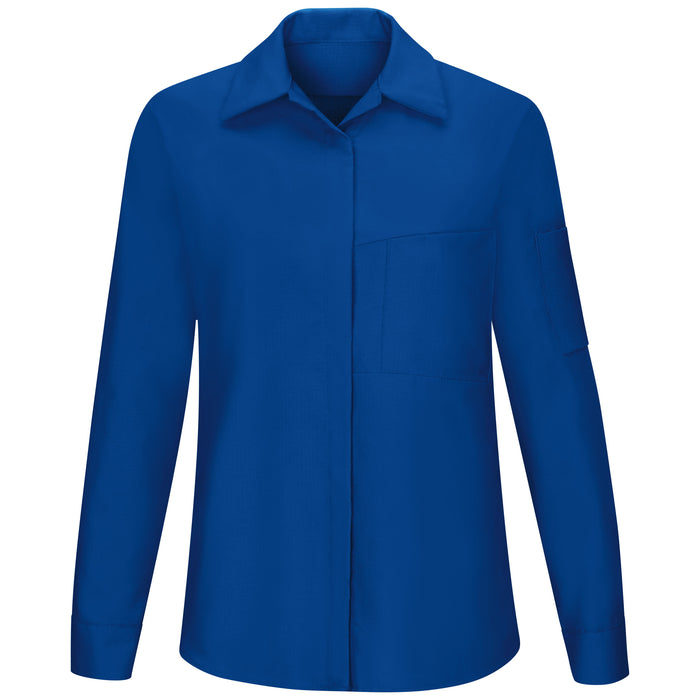 Women's Long Sleeve Performance Plus Shop Shirt with OilBlok Technology