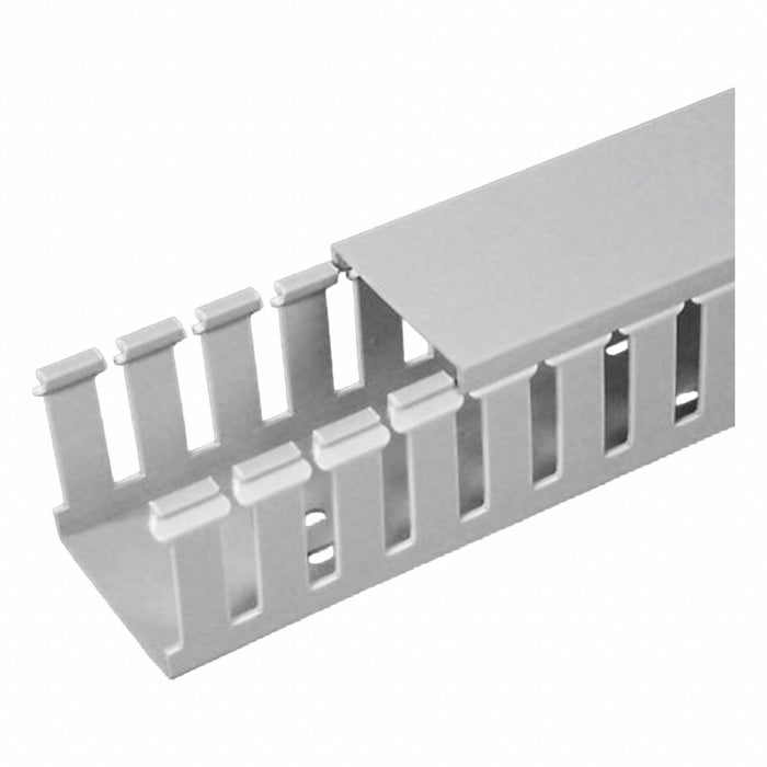 WIRE DUCT WIDE SLOT GRAY 3.25 W X 4 D
