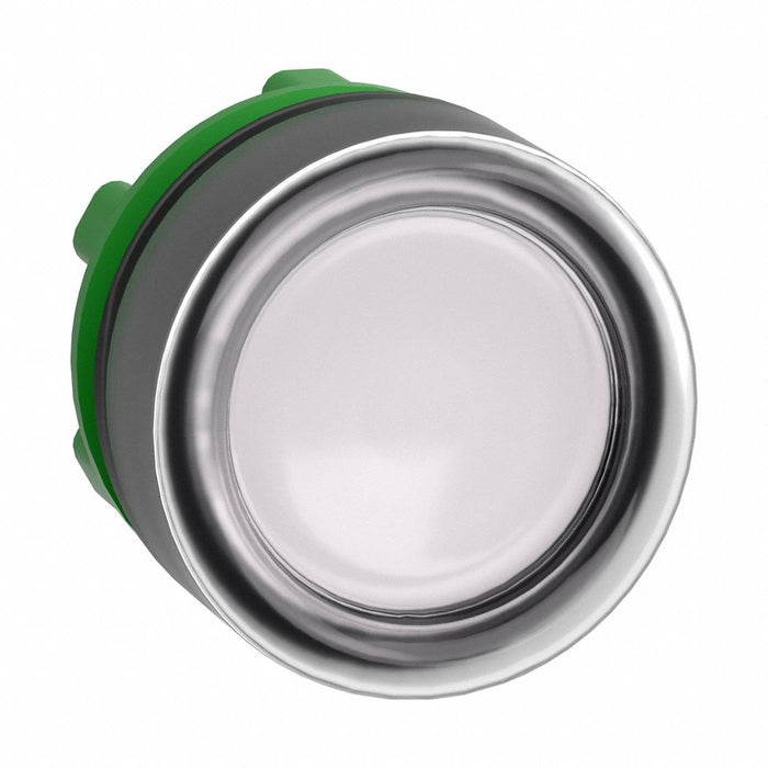 Flush Push Button White No Lamp 22mm