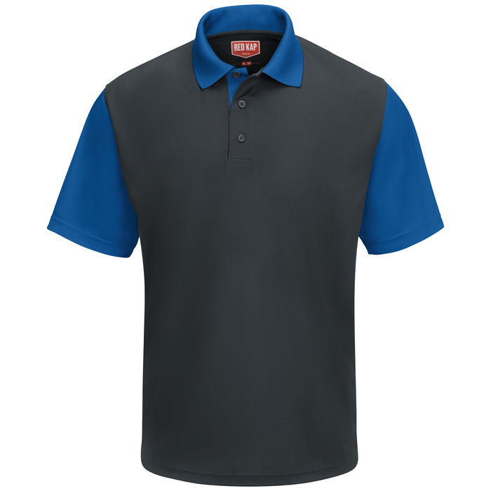 Men's Short Sleeve Performance Knit® Color-Block Polo