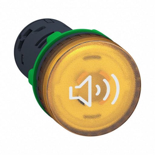 Buzzer 90dB Decibels 230 to 240V Yellow