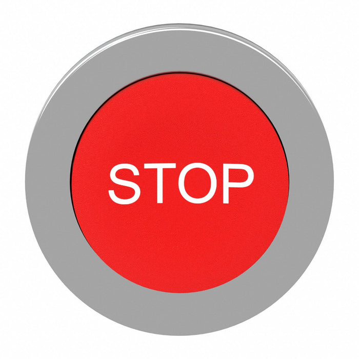 Extended Push Button Red Non-Illum 30mm