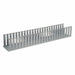 Wire Duct Wide Slot Gray 4.25 W x 4 D