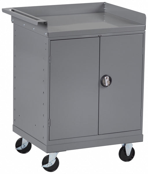Mobile Cabinet Bench Steel 33 W 25 D
