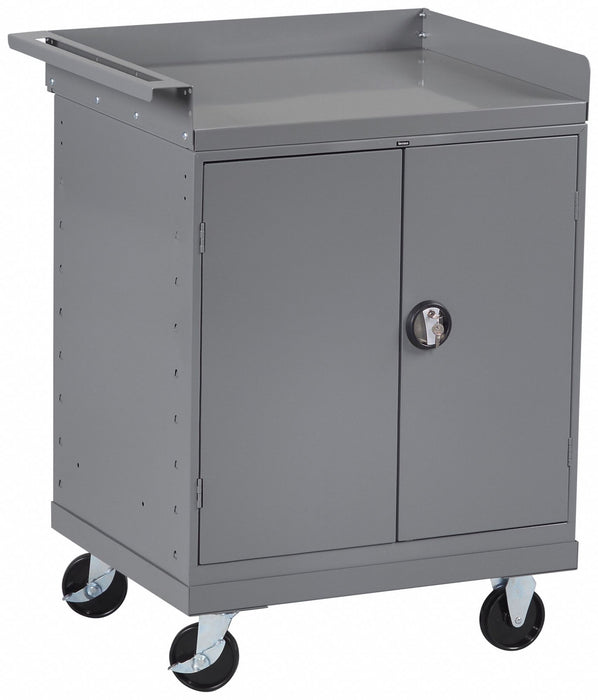 Mobile Cabinet Bench Steel 33 W 25 D
