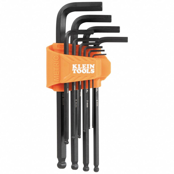 Long Ball-End Hex Key Set Metric 10-Piec