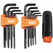 Standard Hex Key Set SAE/MM 22pc