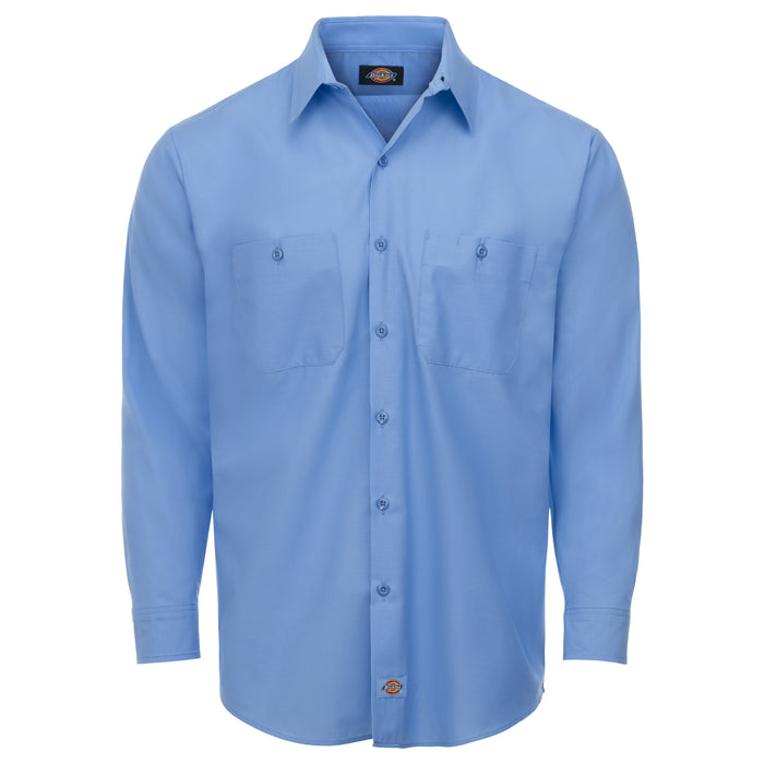 Men's Industrial WorkTech Ventilated Long-Sleeve Work Shirt With Cooling Mesh