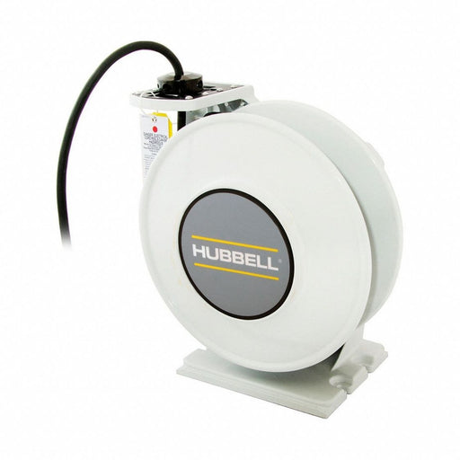 ExtensionCordReel White 70ft 12AWG