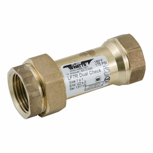 Dual Check Valve Bronze 1 FNPT