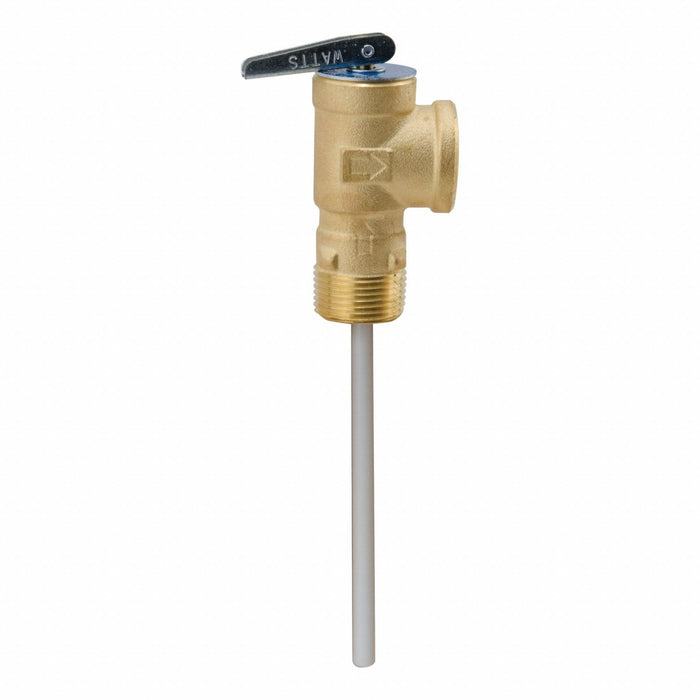 Temperature Pressure Relief Valve Brass