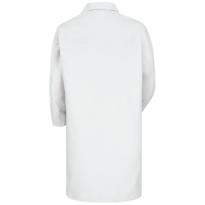 Men's Gripper-Front Lab Coat