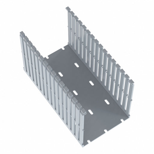 WIRE DUCT NARROW SLOT GRAY 4.25 W X 5 D