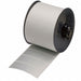 Pre-Cut Label Stock Roll Silver Matte