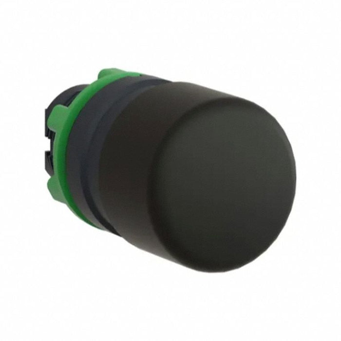 H6951 Mushroom Head Push Button Black 22mm