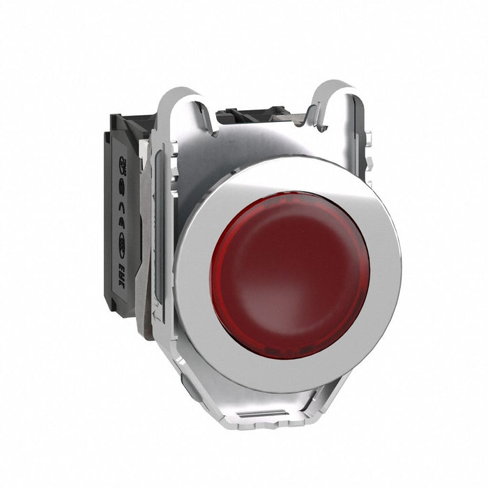 IllumPushButton FullVolt Red 1NO/1NC