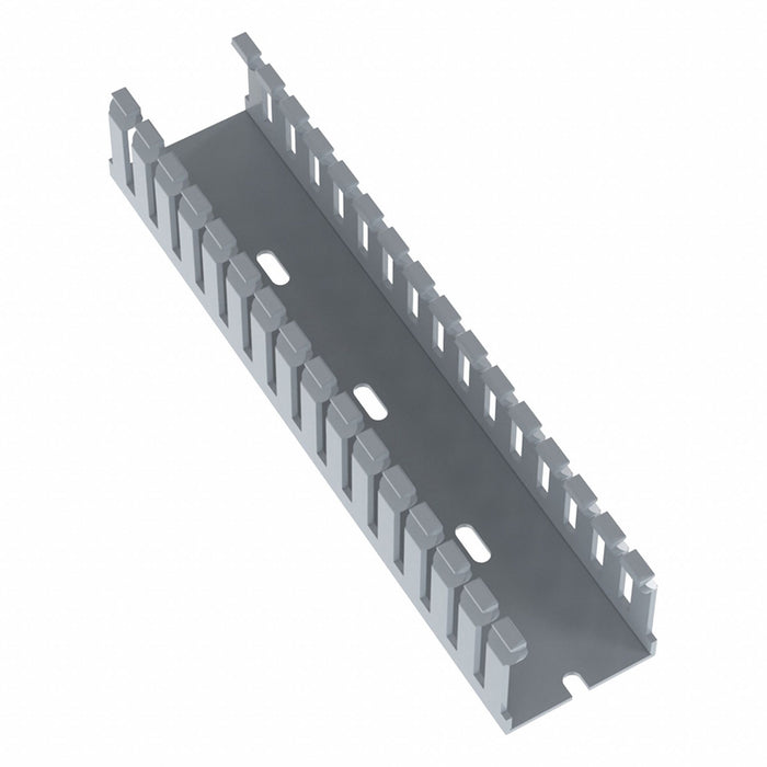 WIRE DUCT NARROW SLOT GRAY 1.75W X 1.5D