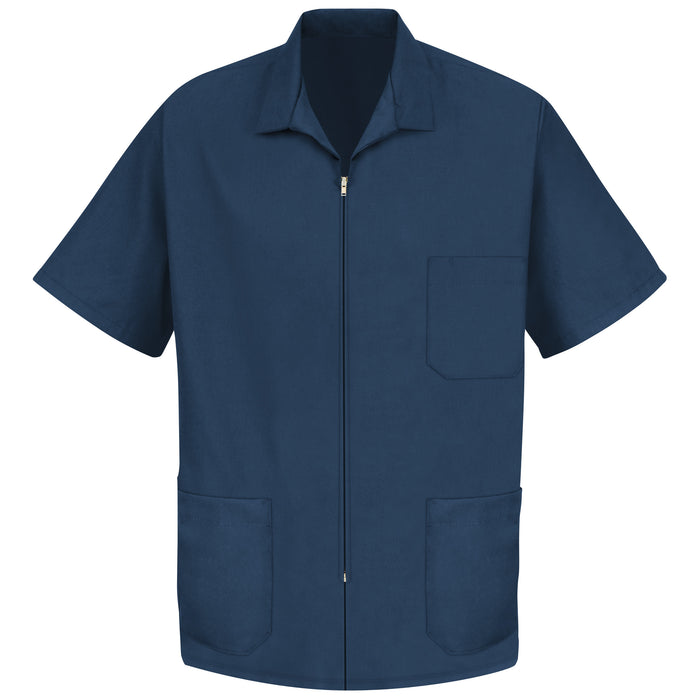 Men's Zip-front Smock