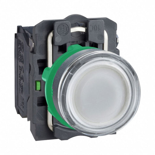 IllumPushButton FullVolt White 1NO/1NC
