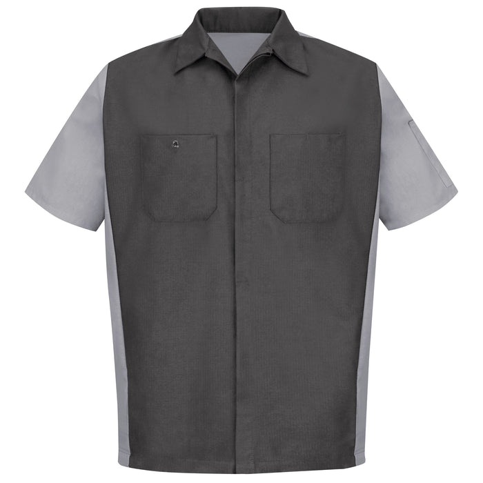 Men's Short Sleeve Two-Tone Crew Shirt