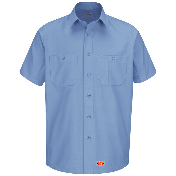 Men's Canvas Short-Sleeve Work Shirt