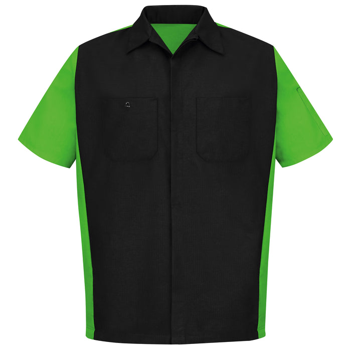 Men's Short Sleeve Two-Tone Crew Shirt
