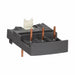 Manual Strtr Combo Block 600VAC 38A PK10