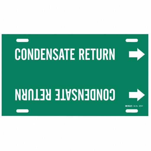 Pipe Mrkr Condensate Return 8in H 16in W