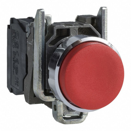 H7076 ExtendPushButtnOp NonIllum Red 1NC