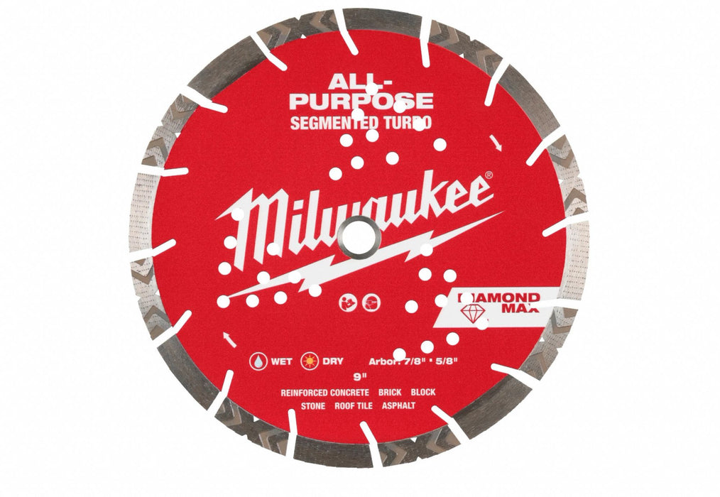 DiamondSawBlade Diam 9 Thick 0.63 