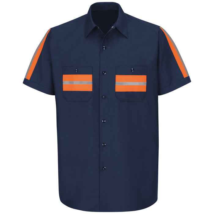 Men's Short Sleeve Industrial Work Shirt