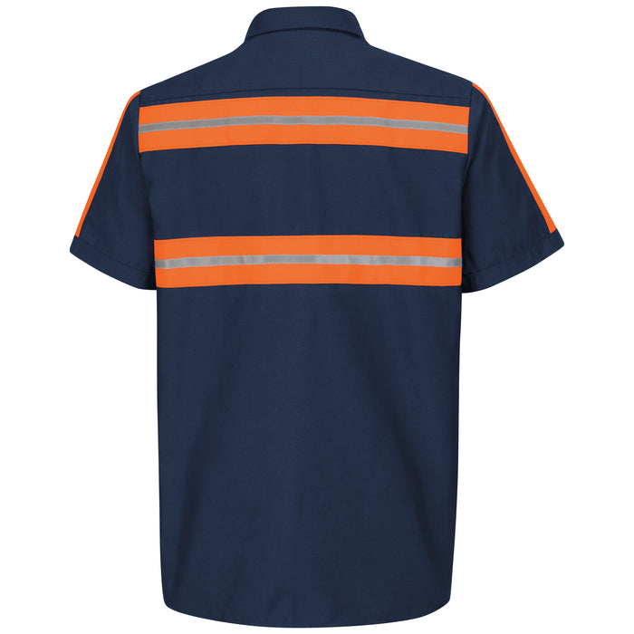 Men's Short Sleeve Industrial Work Shirt