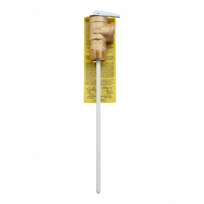 Temperature Pressure Relief Valve Brass