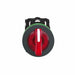 Selector Switch Illum 3 Pos 30mm Red