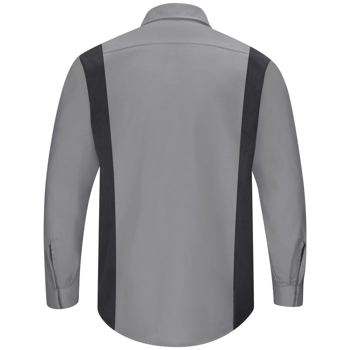 Men's Long Sleeve Performance Plus Shop Shirt with OilBlok Technology