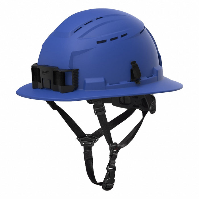 BLUE FULL BRIM HELMET VNT CLS C