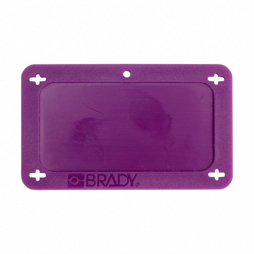 Blank Tags Purple 2.1875 in H