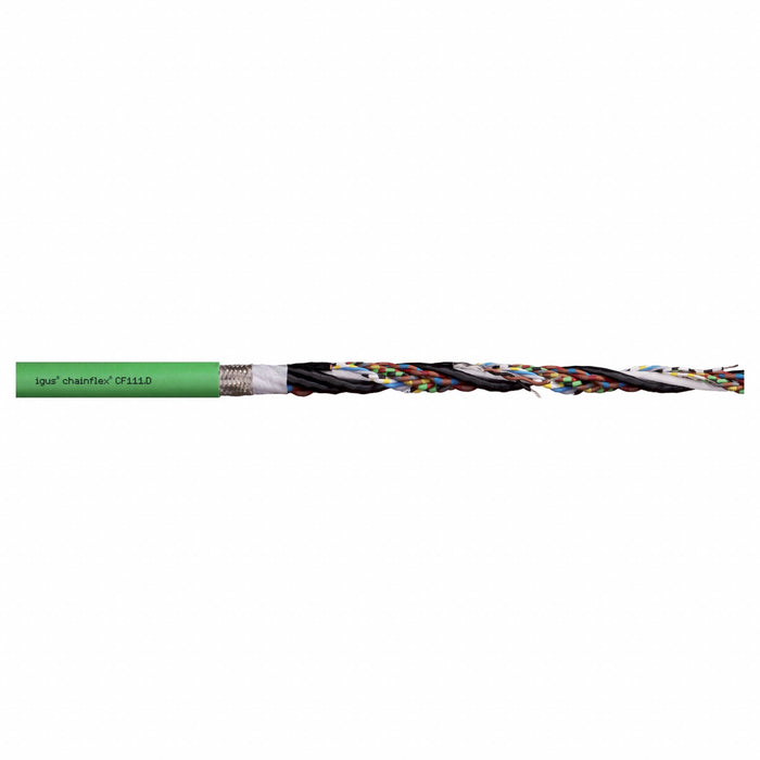 Data Cable 17 AWG Blue TPR 300 V
