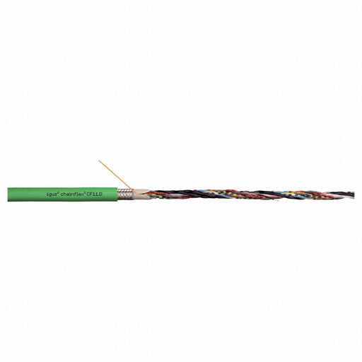 Data Cable 20 AWG Blue TPR 300 V